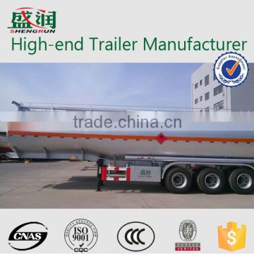 Carbon Steel 50000L Tank Semi Trailer Fuel Tanker Trailer With ADR Certificate