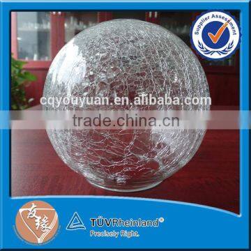 Hot Sale Unique Craft Round Classic Clear Glass Lamp Cover