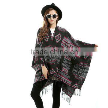 Diamond Phombus Pattern New Fashion Warm Winter Gift Shawl