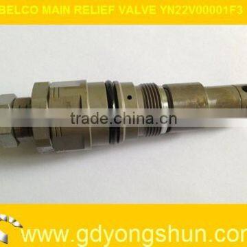 KOBELCO PORT RELIEF VALVE YN22V00001F3,FOR SK200-6E SK210LC-6E SK230-6E