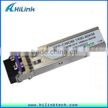 Optical Receiver 1.25G 80km CWDM SFP Module