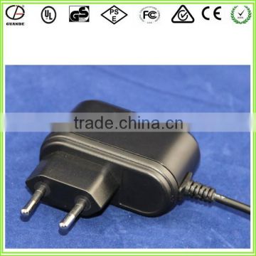 CE Approval AC 100V-240V Converter Adapter DC 9V 1A 1000mA Power Supply EU plug