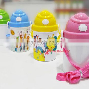 Wholesale Sublimation Blank Autospout Striker 400ML Kids Water Bottles