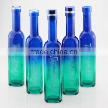 Fancy colored spray bottle electroplated champagne bottle mini liquor bottle