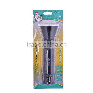 1W Rechargeable Dimming Chinese LED Flashlight