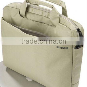 white Laptop bag