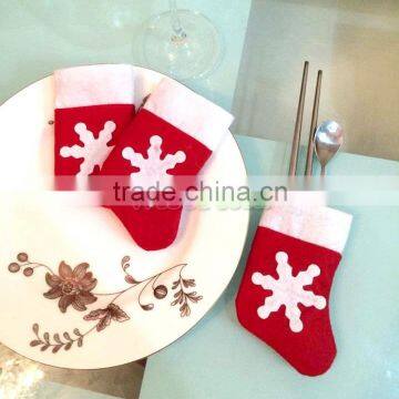 2016 Hot Sale Mini Christmas Stockings Christmas Decoration Supplies Decorations Festival Party Ornament photo-6