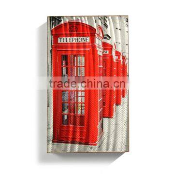 MDF Aluminum Colorful City Wall Art photo-4