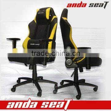 Chair Game Simulator Seat Chair Race Executive Back and Yellow Computer Home Office SPO