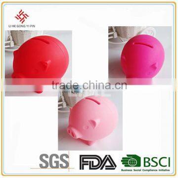 Plastic Piggy Bank Cute Furnishing Articles