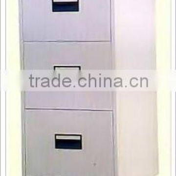 3 drawer metal file cabinet white