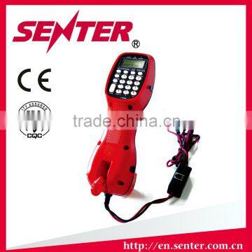 Handfree SENTER Telephone Line Tester with metal hook LED