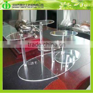 DDS-S012 ISO9001 Chinese Factory Produce Countertop Clear Acrylic Shoes Exhibition Stand