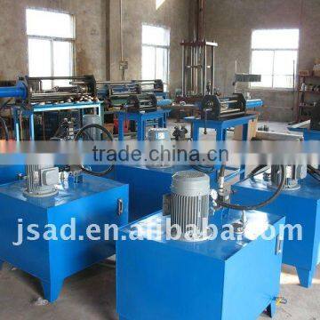 Metal bellows forming machine