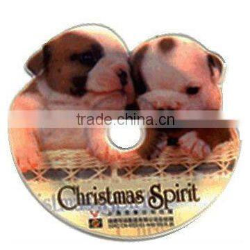 Shaped DVD Replication,Music disc replication