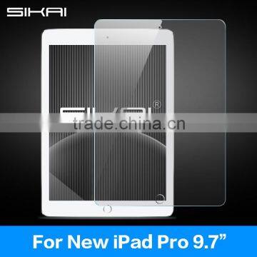 High Quality Scratch Resist Tempered Glass Screen Protector for New ipad Pro 9.7 inch 2.5D Glass Film