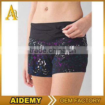 wholesale blank sweat gym shorts sublimation printing crossfit gym shorts