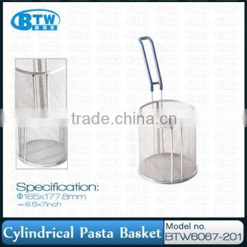 Chinese Stainless Steel Cylindrical Pasta Basket