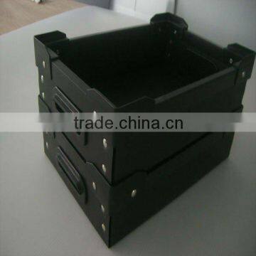 2012 high quality PP flute stackable plastic tray