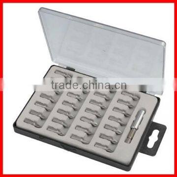 29pc 25mm Cr-V Screw Bit Tool Set