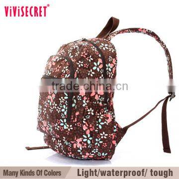 Vivisecret Colorful Polyester Cheap School Backpack With Rain Cover photo-5