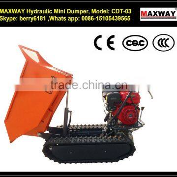 Small Farm Garden Crawler Track Cart , CE / ISO / SGS , Model: CDT03 photo-4