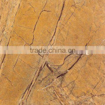 NANO FULL POLISHED PORCELAIN GLAZED TROPICAL RAINFOREST BROWN COLOR TILE FROM FOSHAN FACTORY