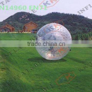 super quality commercial inflatable bumper zorb ball for party use