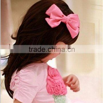 Fancy Kids Grosgrain Ribbon Dot Bowknot Hairpins