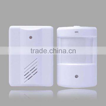 315MHZ for Alice music wireless Guest Saluting sensor doorbell for apartments / Infrared wireless doorbell