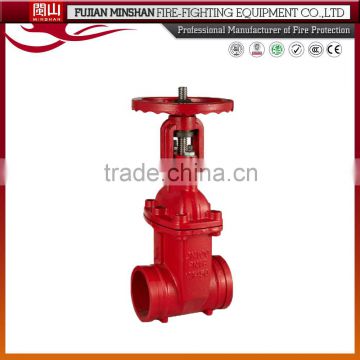 cast steel flange din rising stem gate valve