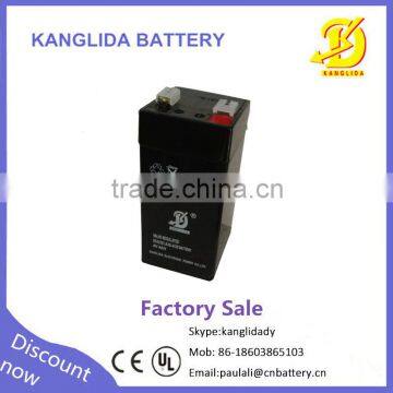 4v 4ah Storage Lead Acid Battery Maintenance Free photo-3