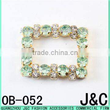 peridot rhinestone lady fashion shoes ornaments