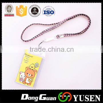 Woven Nylon Keychain Lanyard With Fashion Style photo-4