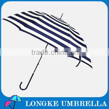 different size of stripe straight umbrellas