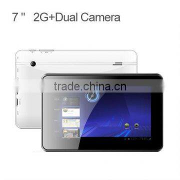 Cheapest 7"2g tablet with gsm with SIM card (GSM)