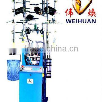 4 inch fully automatic single cylinder plain silk stocking/pantyhose knitting machine