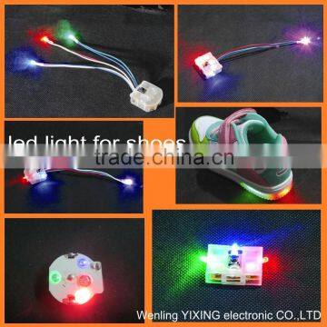 Colorful Blinking Led Light Shoe Flashing Light for Children Shoes