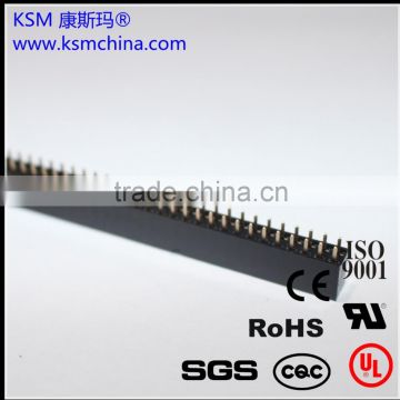 2.54mm 2*40 pin double row female header electronic connector