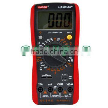 LCD Display AC DC Voltmeter Ammeter Ohmmeter Digital Multimeter UA9804A+