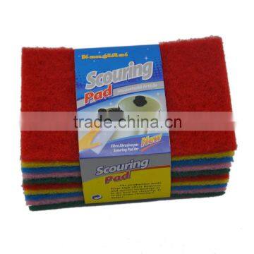 Non-scratch Scouring Pad,colorful Nylon Dish Washing Scouring Pad