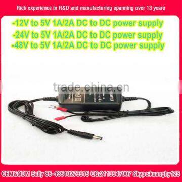 dc to dc Switching Power Supply -48Vdc to 5V1A 2A 3A OEM Factory With CE,UL,SAA,CB,FCC,GS,KC,PSE Standard,low Cost photo-2