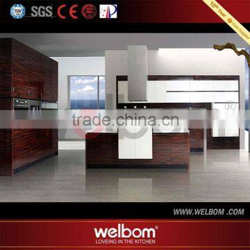 2016 Welbom Display Kitchen Cabinets For Sale and Ready Made Kitchen Cabinets with Sink