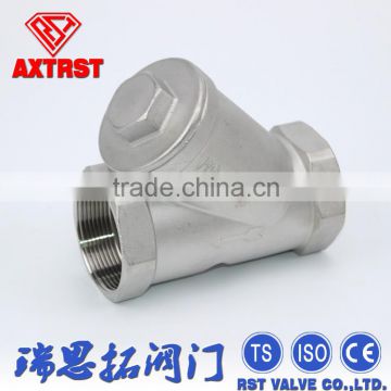 Industrial Threaded Stainless Steel Y Non Return Valve