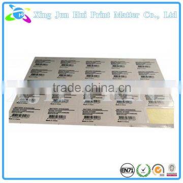 Water proof barcode label printing scale