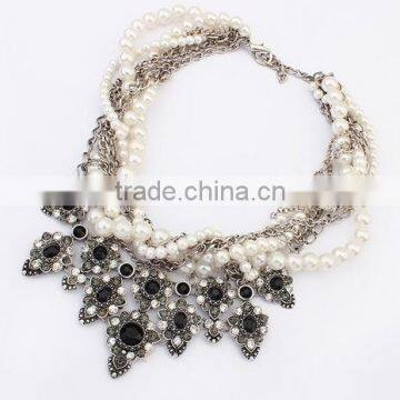 Hot Selling statement pearl necklace bijoux