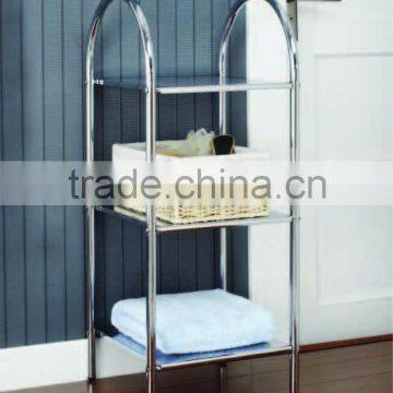 Arch type 3 tier metal steel tube storage rack