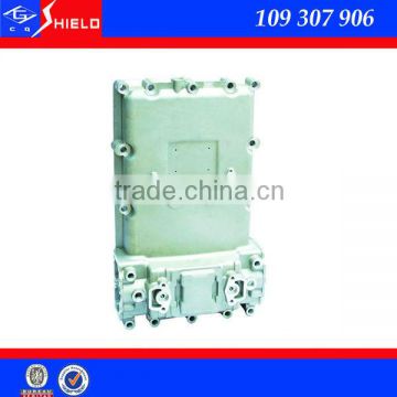 Trans Casing Cover of Aluminium 109307906 for ZF S6-150 Huanghai bus, Higer bus, King long bus sinotruck