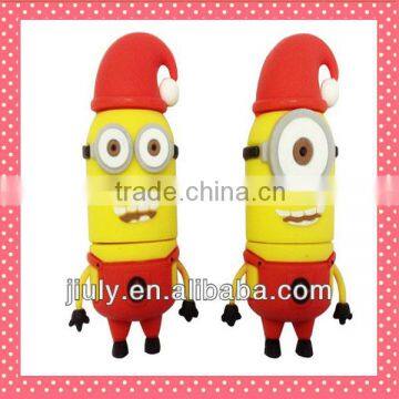 2014 Fashional Despicable Me usb stick ,cartoon character minion usb