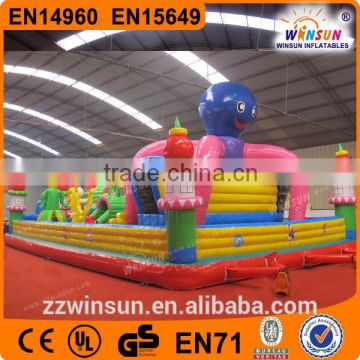 Amusement park children games inflatable new outdoor hot